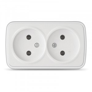 СОЮЗ Электра роз. ОУ 2 мест. бел. (пласт. осн.) 0024