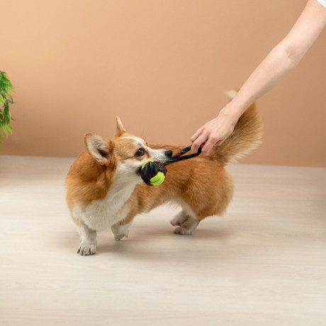 VETTA Игрушка для домашних животных, ПЭ, хлопок, 19,5 см