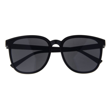 GALANTE Очки солнцезащитные, пластик, 146x54мм, черные