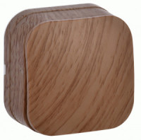 IEK GLORY выкл. ОУ 1 кл. 10А ВС20-1-0-ХД дуб EVH10-K24-10