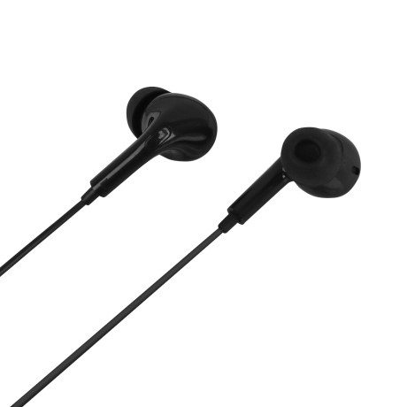 Наушники проводные внутриканальные BY Space Connect PRO с микрофоном, TYPE-C, 120см, чёрный