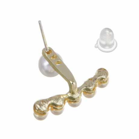 Серьги, бижутерия, сплав, БЖ-34