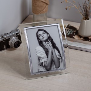 Фоторамка (Ф/р) GT стекло 15х20 146/S вертикальная выгнутая 5755