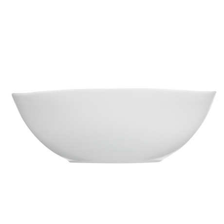 MILLIMI Маки Салатник, опаловое стекло, 480мл, 16.5х5.5см, квадратная форма