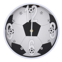 Часы настенные тм LADECOR CHRONO круглые, 24x24x4 см, пластик, стекло, 1хАА, арт.2