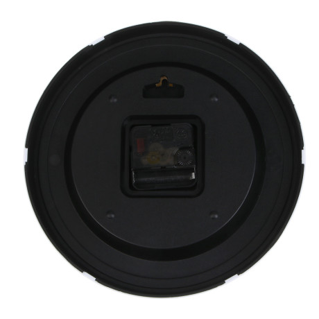 Часы настенные тм LADECOR CHRONO круглые, 24x24x4 см, пластик, стекло, 1хАА, арт.2