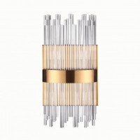 ODEON LIGHT 4722/4W ODL20 427 бронзовый/стекло/прозрачный Бра G9 4x40W 220V FOCCO