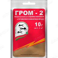 Гром-2 10 гр (от муравьев и мушек) Зеленая Аптека
