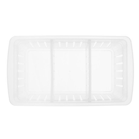 Корзинка для специй 3 секции 27x15x10см, пластик