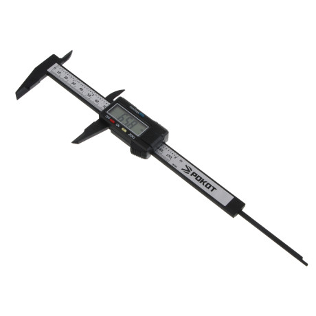 Штангенциркуль цифровой пластик тм РОКОТ 150мм, ШЦЦ-I-150-0,05-1