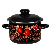 Гранат Кастрюля эмалированная 2л