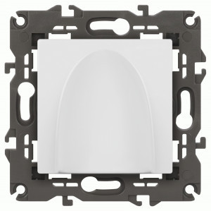 ЭРА Elegance вывод кабеля СУ белый матовый 14-6003-01М 65849