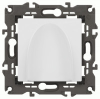 ЭРА Elegance вывод кабеля СУ белый матовый 14-6003-01М 65849