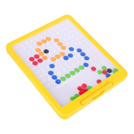ИГРОЛЕНД Магнитный планшет-мозаика, ABS, 20,5х24х2,2см