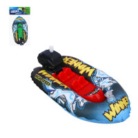 ИГРОЛЕНД Лодка заводная 11x21х8см, PVC, PP, ABS, 3 дизайна