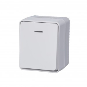 Systeme Electric AtlasDesign Profi54 выкл. ОУ 1 кл. 10А бел. (инд., IP54) (12!) ATN540113