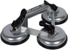 Стеклодомкрат Алюминиевый тройной 125мм