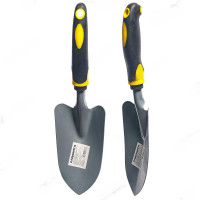 Совок посадочный (JD6026 А) широкий с пластиковой ручкой САДОВИТА