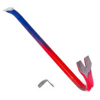 Гвоздодер с синекрасной ручкой малый 30 см 668-707