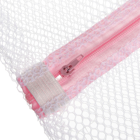 Мешок для стирки белья тм VETTA, на замке, крупная сетка 40х30см