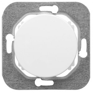 Bylectrica РЕТРО ПРОВАНС мех. выкл. 1 кл. СУ белый, (С110-3301)