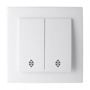 Nilson TOURAN  выкл. проходн. СУ 2 кл. бел. 24111009