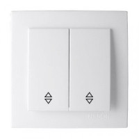 Nilson TOURAN  выкл. проходн. СУ 2 кл. бел. 24111009