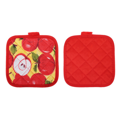 Прихватка, 100% полиэстер, 16,5х17см, 4 дизайна