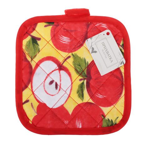 Прихватка, 100% полиэстер, 16,5х17см, 4 дизайна