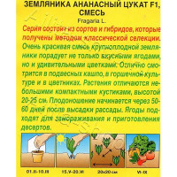 Семена Земляника Ананасовый цукат Аэлита Ц x10