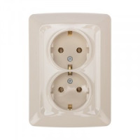 KRANZ DEA роз. 2 мест. СУ земля 16А Беж KR-78-0248