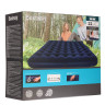 BESTWAY Матрас надувной FLOCKED AIR, 203x183x22см, до 300кг, 67004