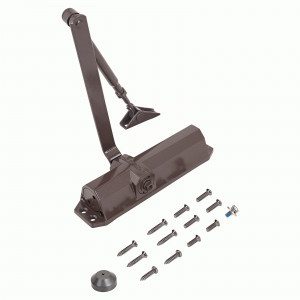 Доводчик дверной NOTEDO DC-095 легкий характер BROWN 60-120 кг корич. EN3-EN5 (10)