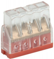 IEK Строительно-монтажная клемма СМК 772-204 (4шт, цена за уп.) UKZ30-204-004