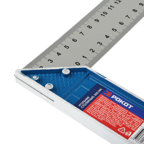 РОКОТ Угольник столярный 500мм, арт.1