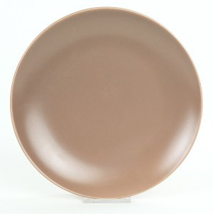 Тарелка обеденная Alfa Кофе 27см керамика (кратность 12шт!!!) МФК PT044027F977