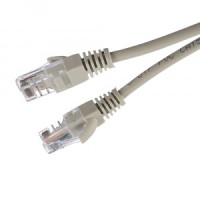Патч-корд GoPower RJ-45 (m)-RJ-45 (m) 20.0м кат.5е ПВХ 26AWG серый в пакете