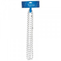 Бусы &quot;Классик&quot; цвет серебро Волшебная страна 104070 (кратность 12!!!)