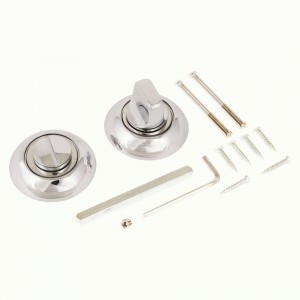 Сантехническая завертка к ручкам АЛЛЮР АРТ BK-R1 CP(3122) круглая хром (100,10)