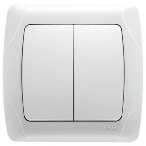 VIKO by Panasonic Carmen выкл. СУ 2 кл. белый 90561002-RU (Турция)