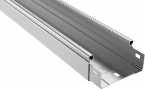 IEK Лоток неперф. 50х100х3000мм (длина 3м, цена за 1м) CLN10-050-100-3