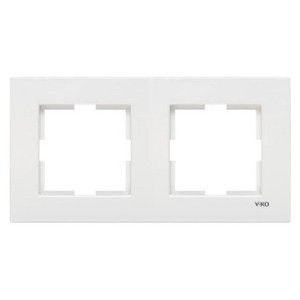 VIKO by Panasonic KARRE рамка 2 мест. бел. 90960201