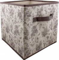 Короб для хранения, 30x30x30 см, тат. нетканый, тканевые ручки, 17913, Elegance, Еврогарант