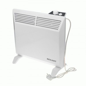 REXANT электрический конвектор с механическим термостатом 1 кВт 460x400x103 мм 60-0083