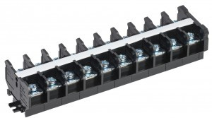 IEK Блок зажимов БЗН TK-100 25 мм2 100А на DIN-рейку 10 пар YZN43-10-025-K02