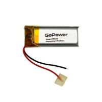 Ак-р Li-Pol GoPower LP401230 PK1 3.7V 100mAh (1/10/250)