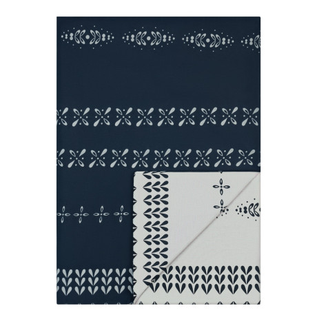 PROVANCE Нэви Комплект постельного белья 2 (4 предмета), поплин, 100% хлопок, синий