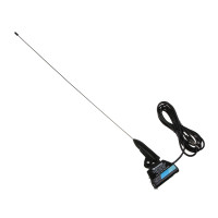 ЕРМАК  Антенна на водосток пласт. корпус 3200B, черный, 70см