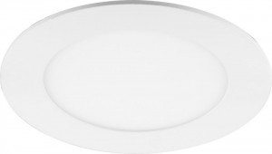 Feron св-к встр. св/д даунлайт 9W(740lm) 6400K 6K круг 145(135)x18 белый AL500 27999