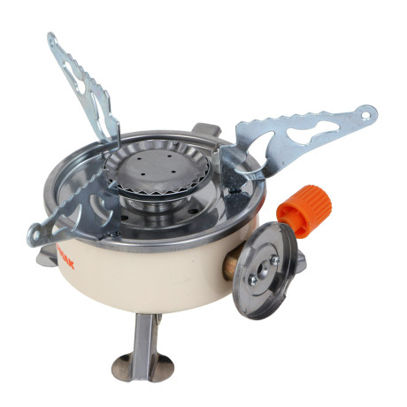 Плитка газ. тм ЕРМАК, портативная, круглая, 10,5х11,5х8,5 см